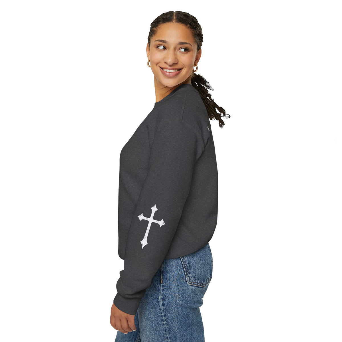 Chosen & Called Crewneck Sweatshirt — Christian Faith Apparel, 'A Royal Priesthood' Gospel Pullover