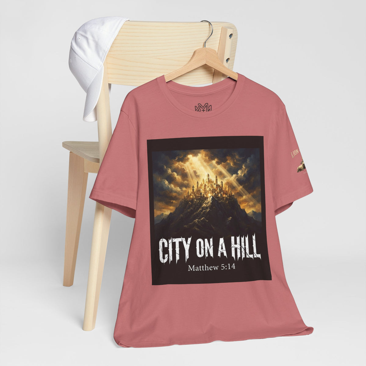 City on a Hill T-Shirt — Matthew 5:14 Christian Faith Tee