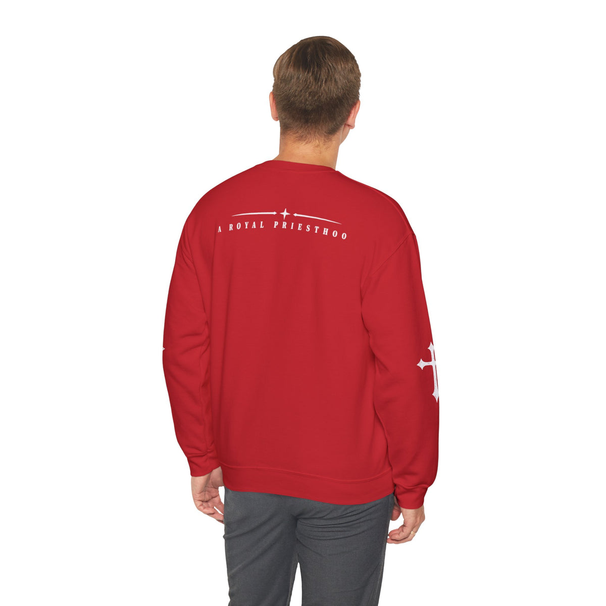 Chosen & Called Crewneck Sweatshirt — Christian Faith Apparel, 'A Royal Priesthood' Gospel Pullover