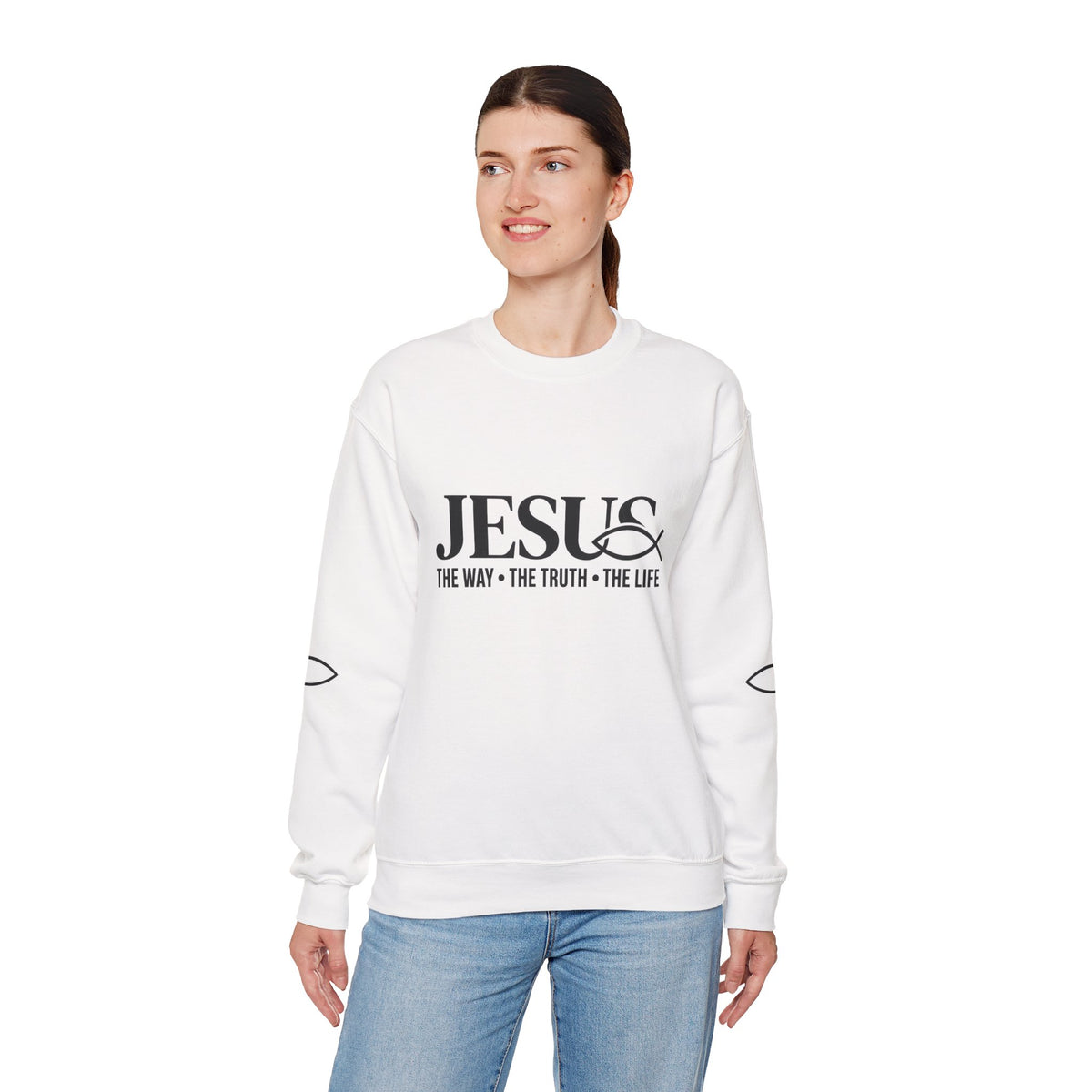 Jesus 'The Way • The Truth • The Life' Crewneck Sweatshirt