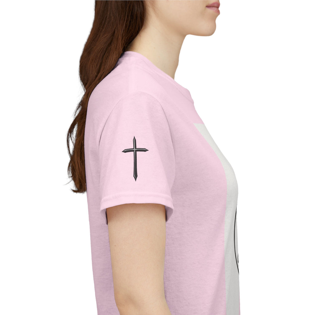 Christian Son & Heir T-Shirt — 'Adopted by Grace' Faith Tee with Jesus Prayer Design