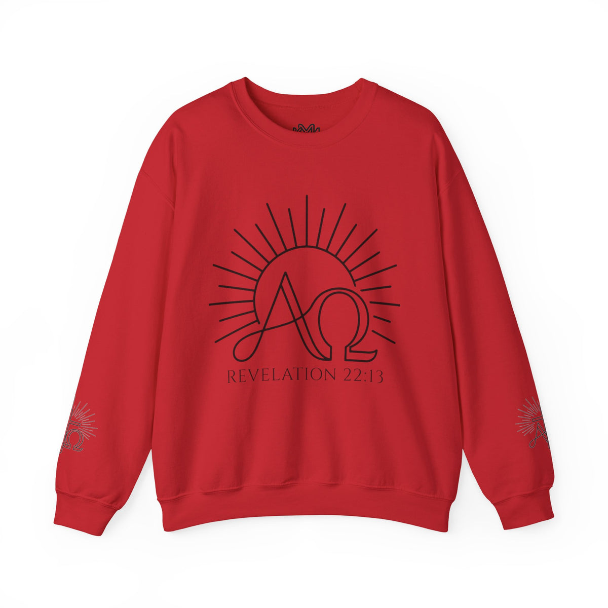 Alpha Omega 'Revelation 22:13' Crewneck Sweatshirt