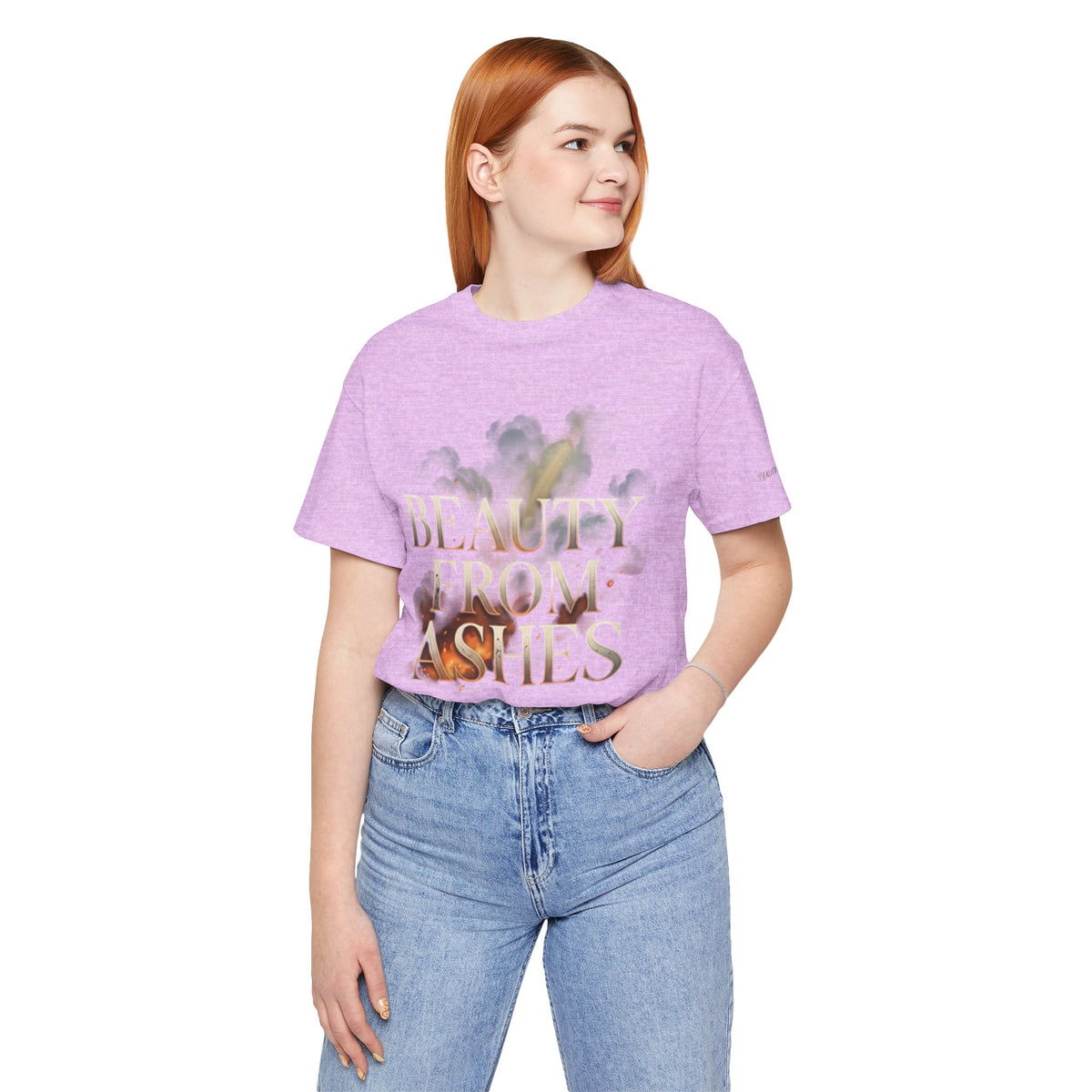 Beauty From Ashes Floral Tee