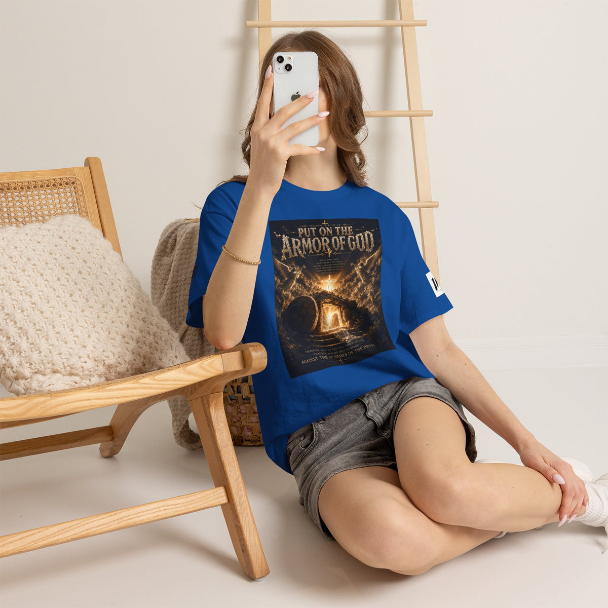 Armor of God T-Shirt — "God Is Not Done With You" Christian Faith Tee