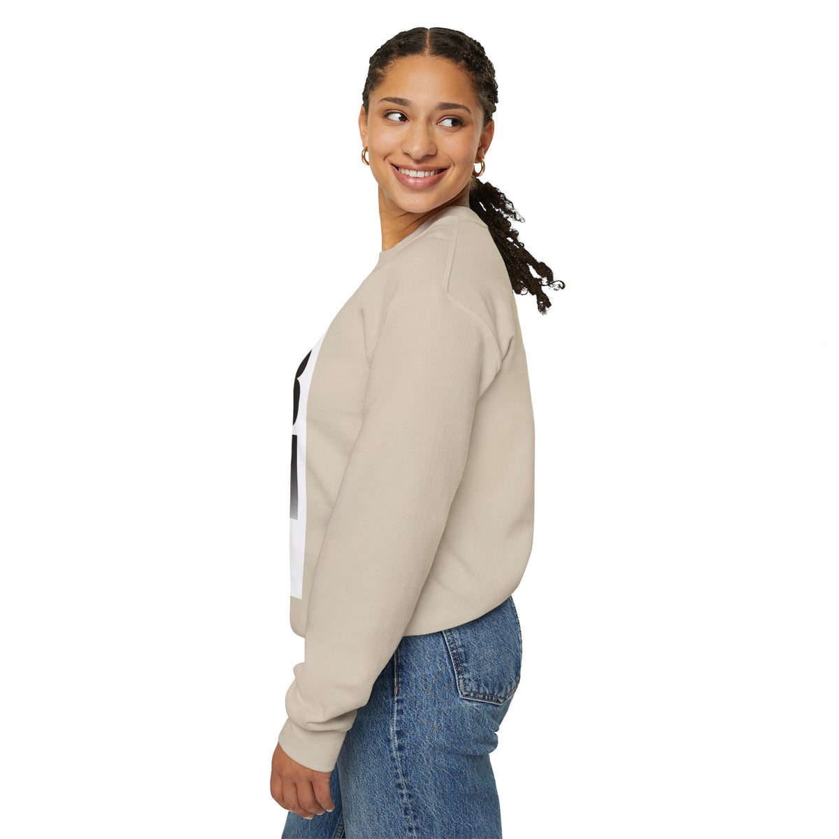 Lamb King Crewneck Sweatshirt — "The Lamb Is King" Christian Graphic Pullover