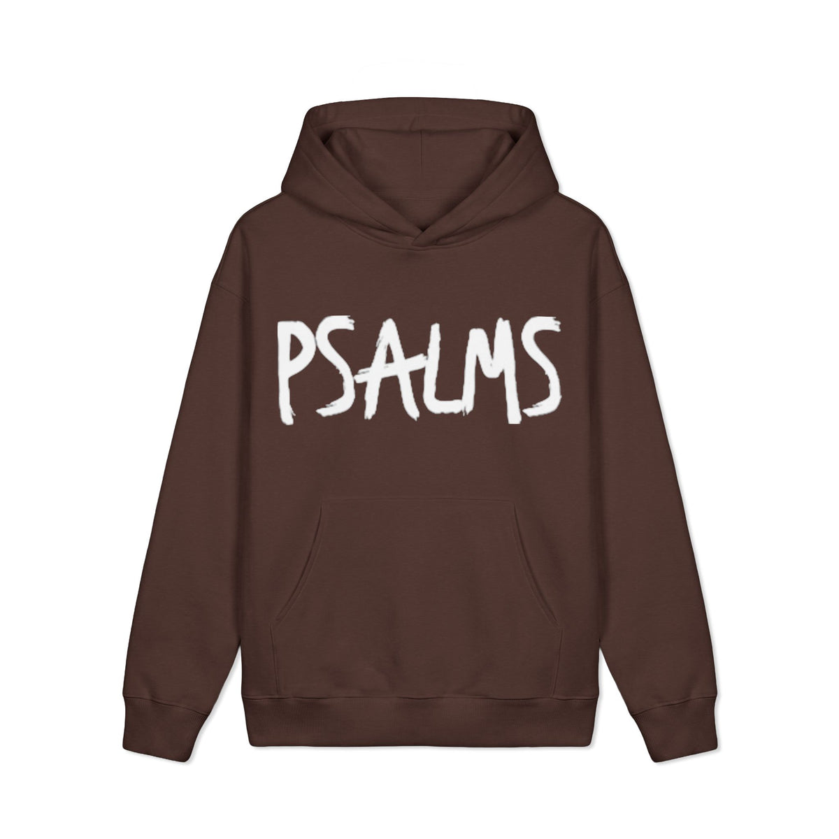 Psalms Hoodie — Scripture Cross Word Art Christian Pullover
