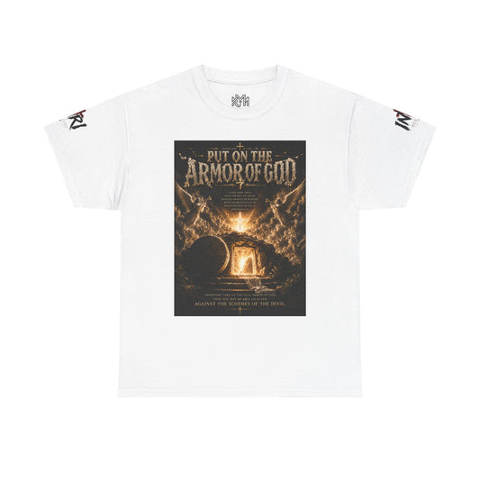 Armor of God T-Shirt — "God Is Not Done With You" Christian Faith Tee