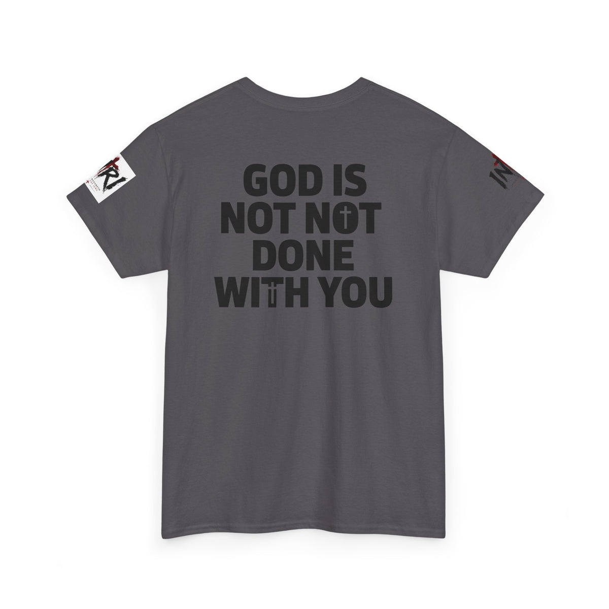 Armor of God T-Shirt — "God Is Not Done With You" Christian Faith Tee