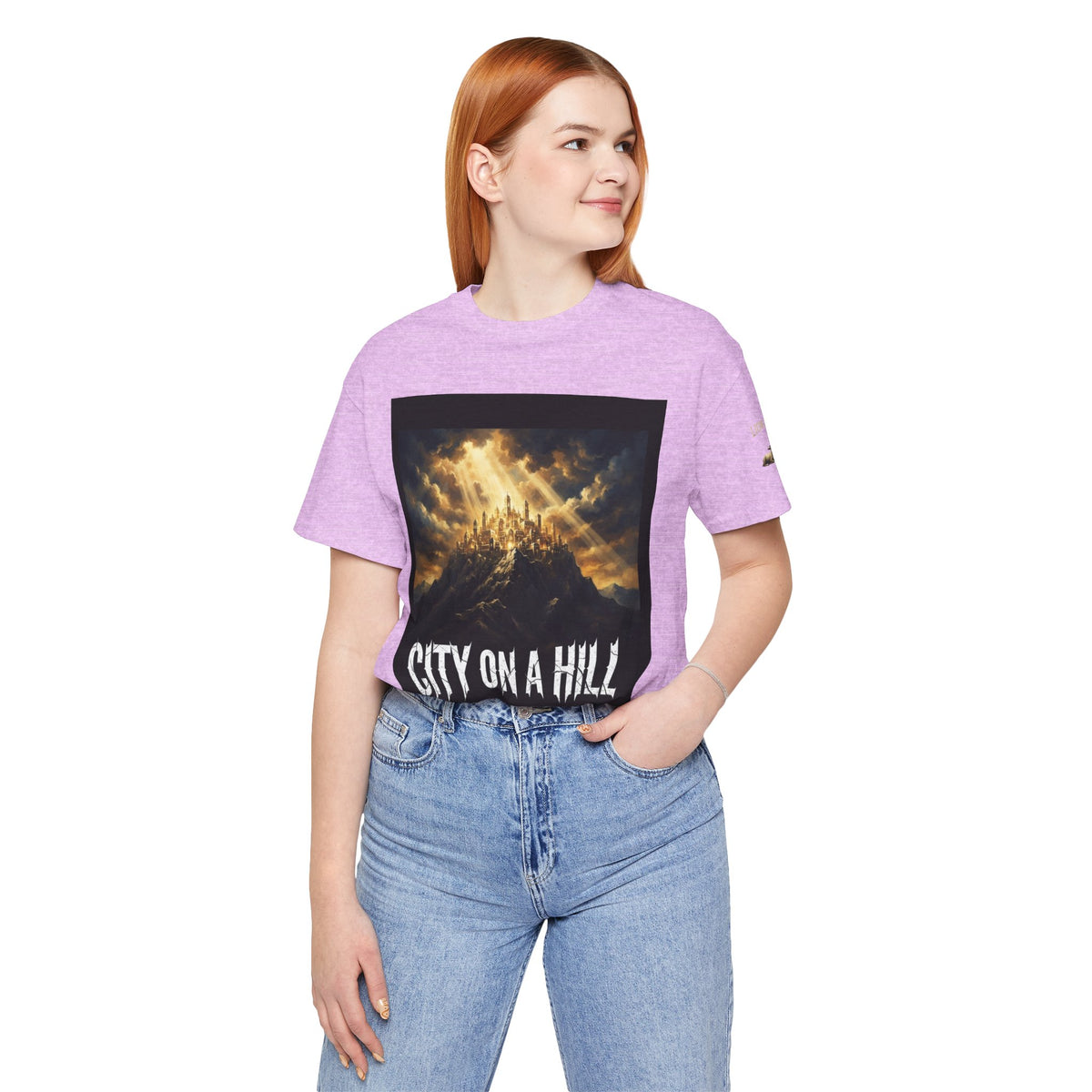 City on a Hill T-Shirt — Matthew 5:14 Christian Faith Tee