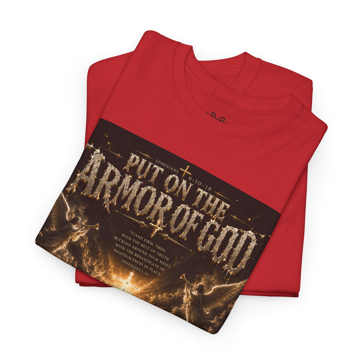 Armor of God T-Shirt — "God Is Not Done With You" Christian Faith Tee