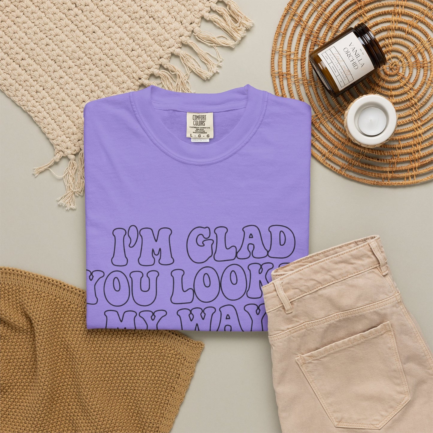 Jesus Loves You T-Shirt — “I’m Glad You Looked My Way… Because Jesus Loves You” Christian Tee
