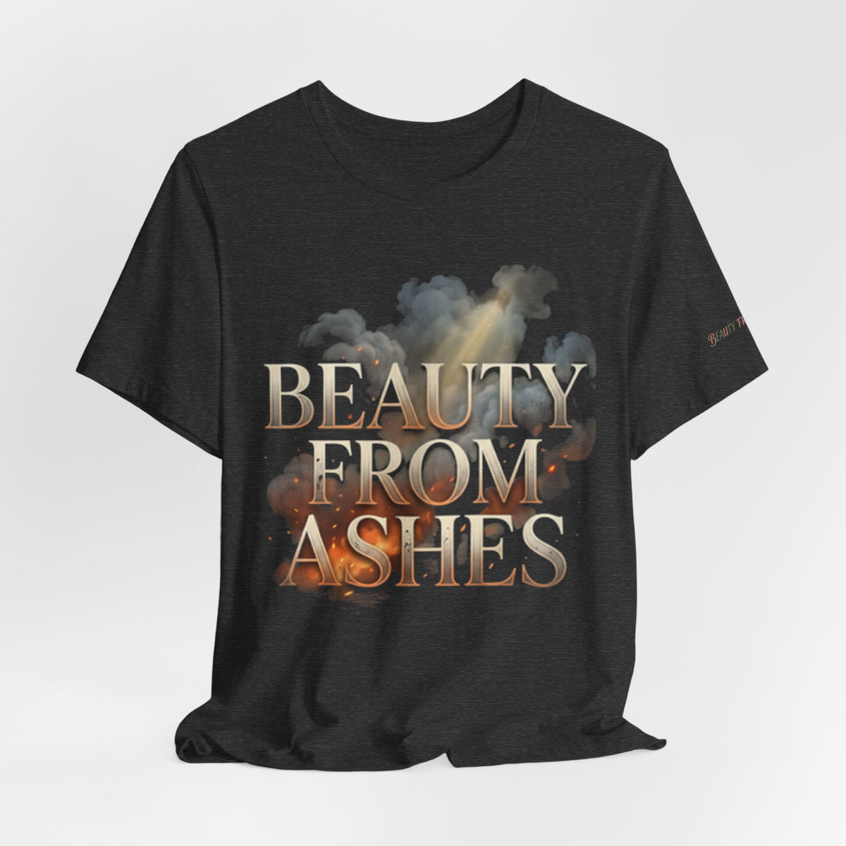 Beauty From Ashes Floral Tee