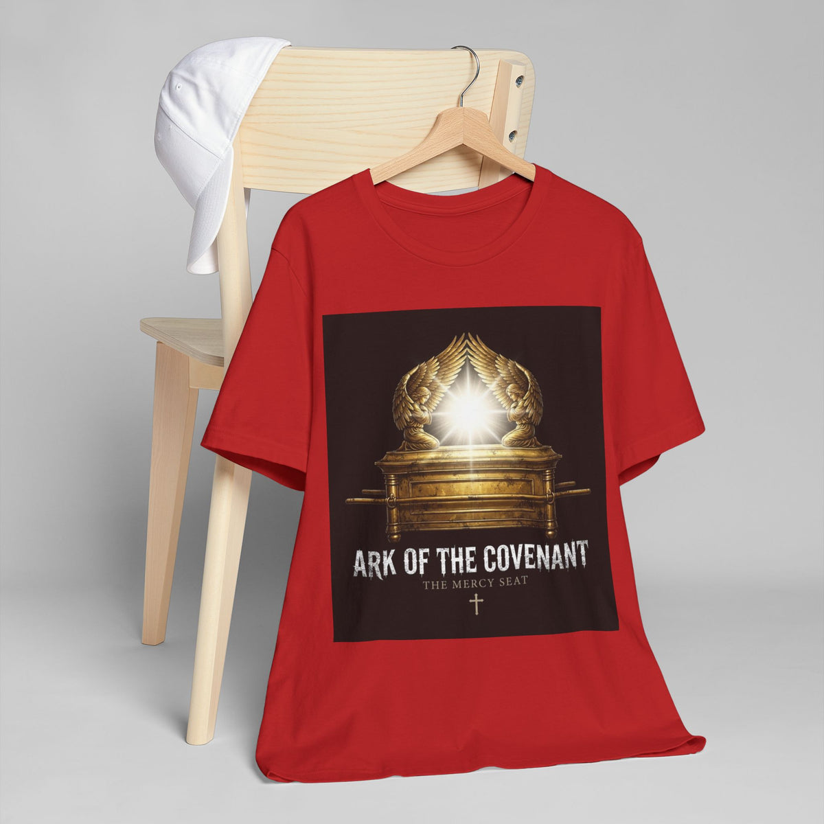 Ark of the Covenant T-Shirt — "King of Glory" Psalm 24:10 Christian Tee