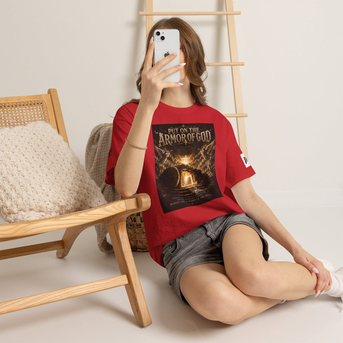 Armor of God T-Shirt — "God Is Not Done With You" Christian Faith Tee