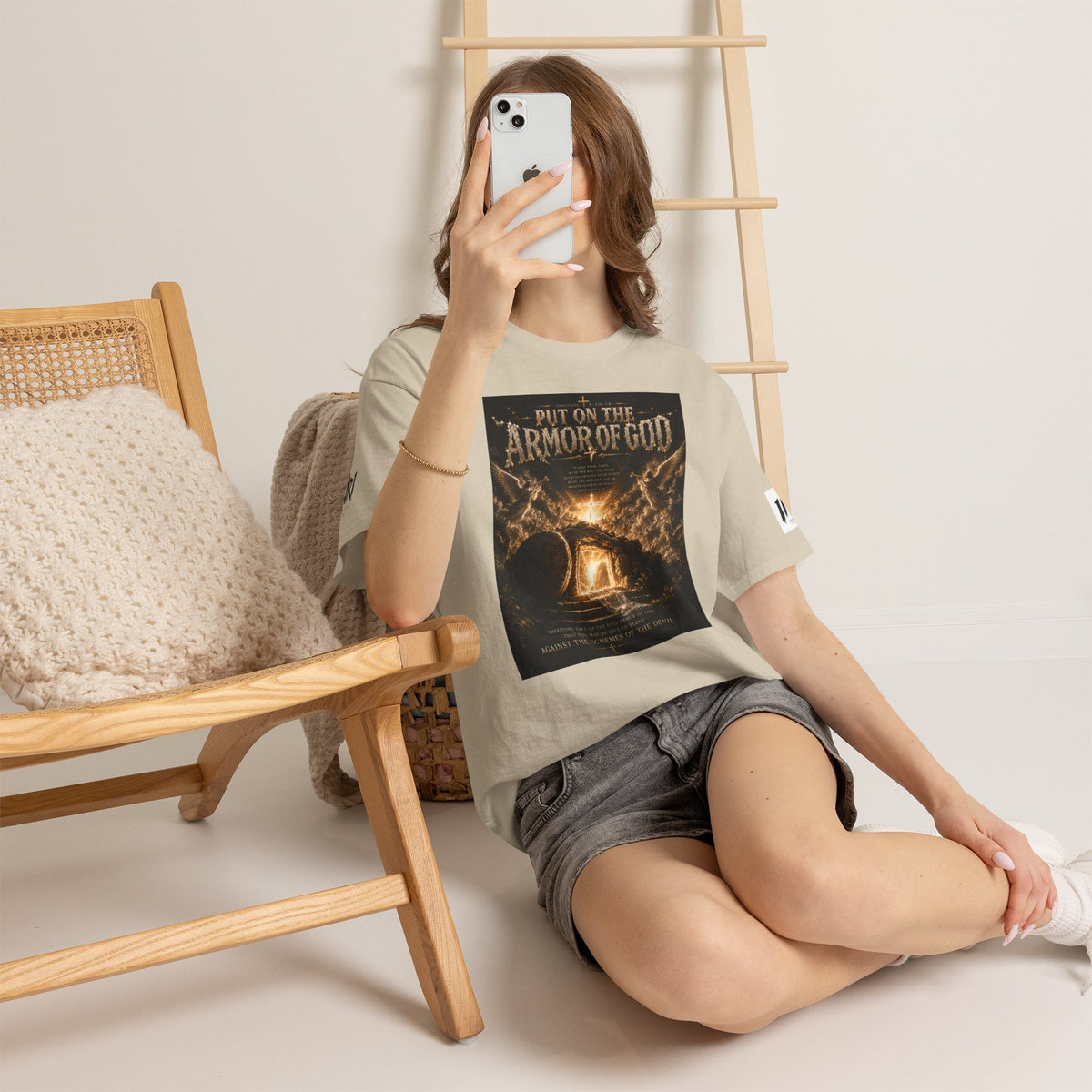 Armor of God T-Shirt — "God Is Not Done With You" Christian Faith Tee