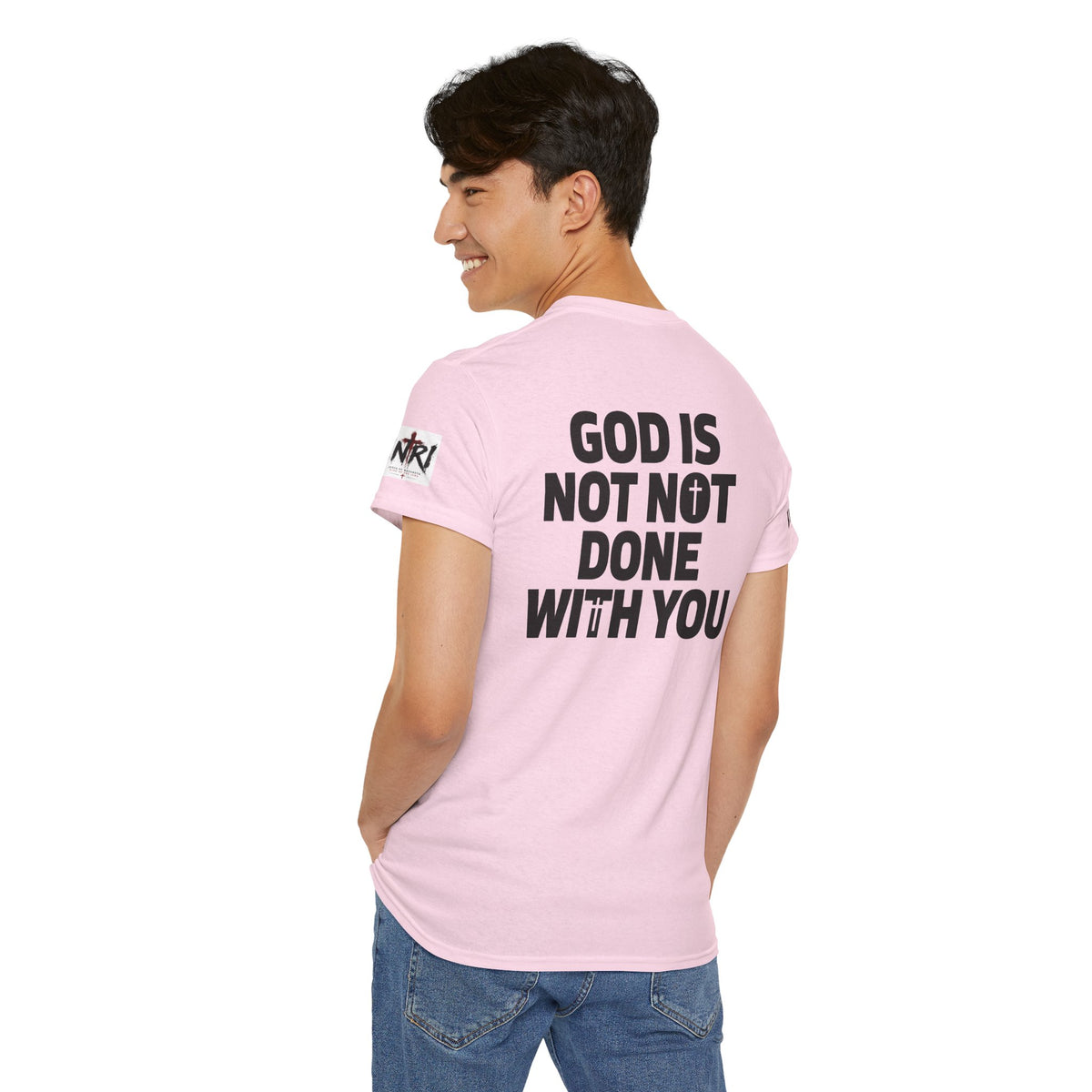 Armor of God T-Shirt — "God Is Not Done With You" Christian Faith Tee