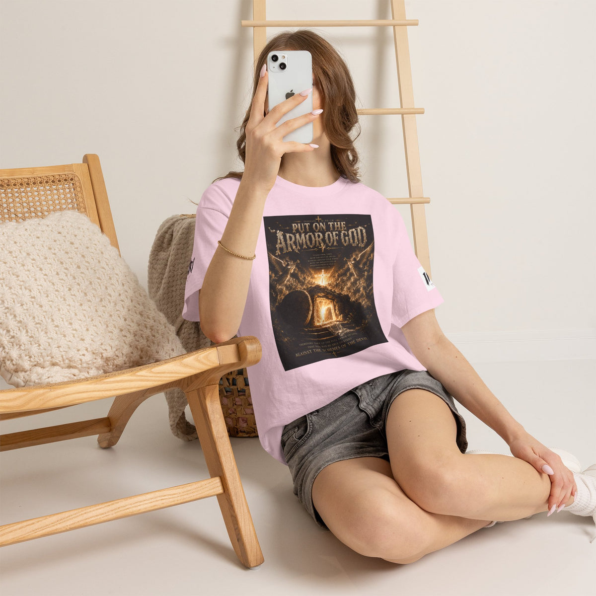 Armor of God T-Shirt — "God Is Not Done With You" Christian Faith Tee