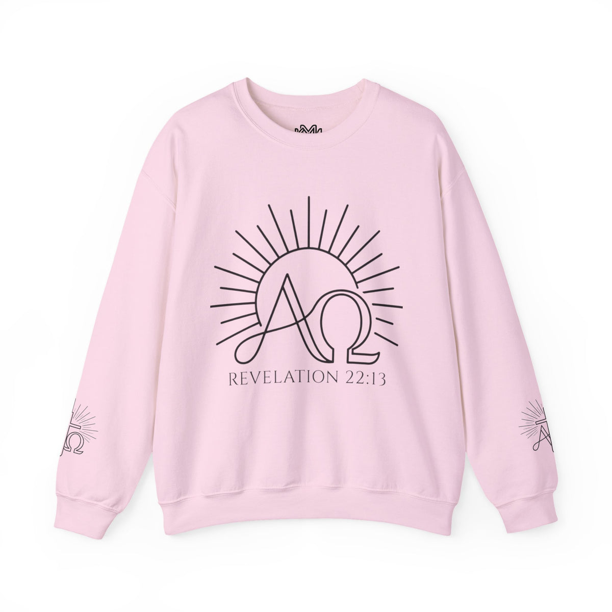 Alpha Omega 'Revelation 22:13' Crewneck Sweatshirt