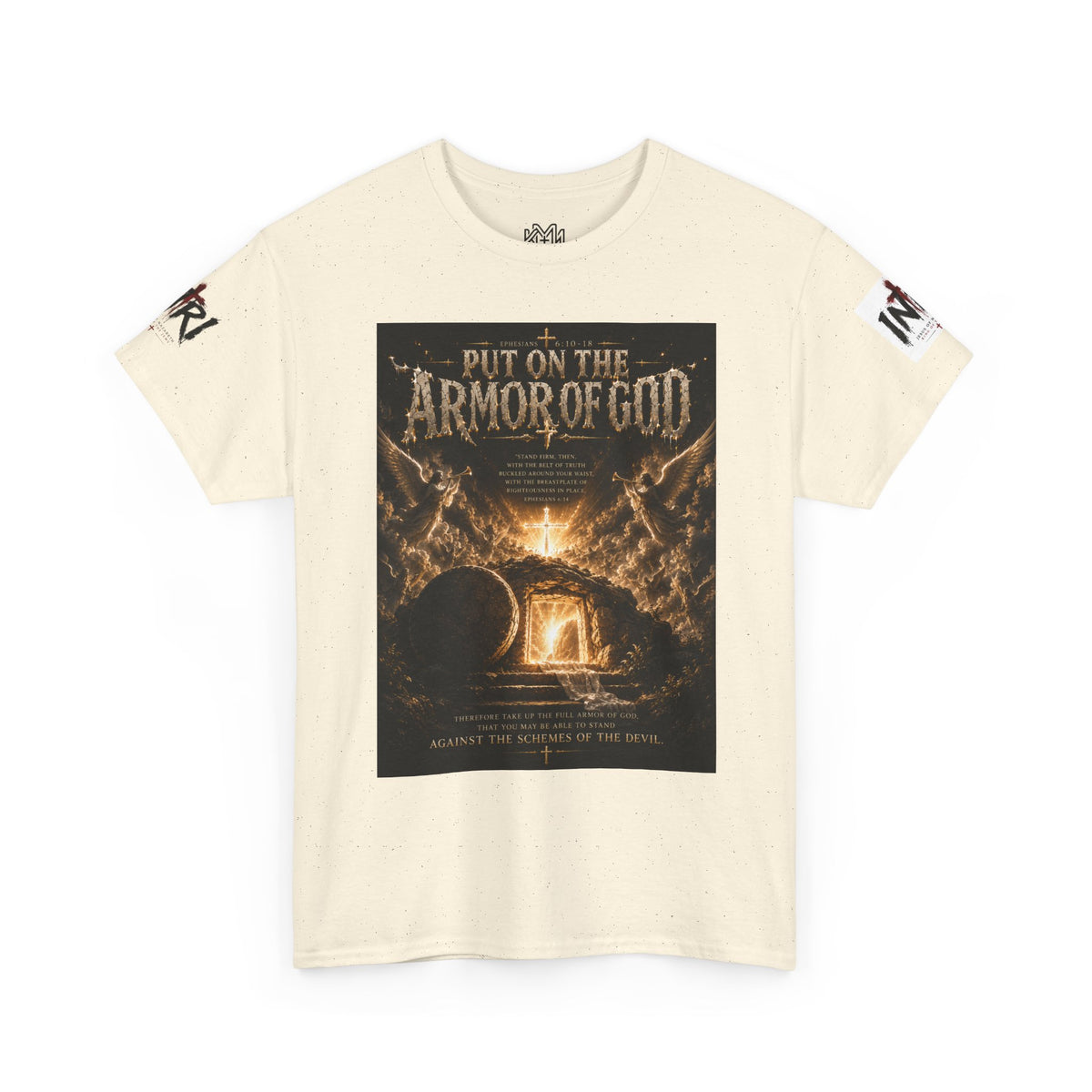Armor of God T-Shirt — "God Is Not Done With You" Christian Faith Tee