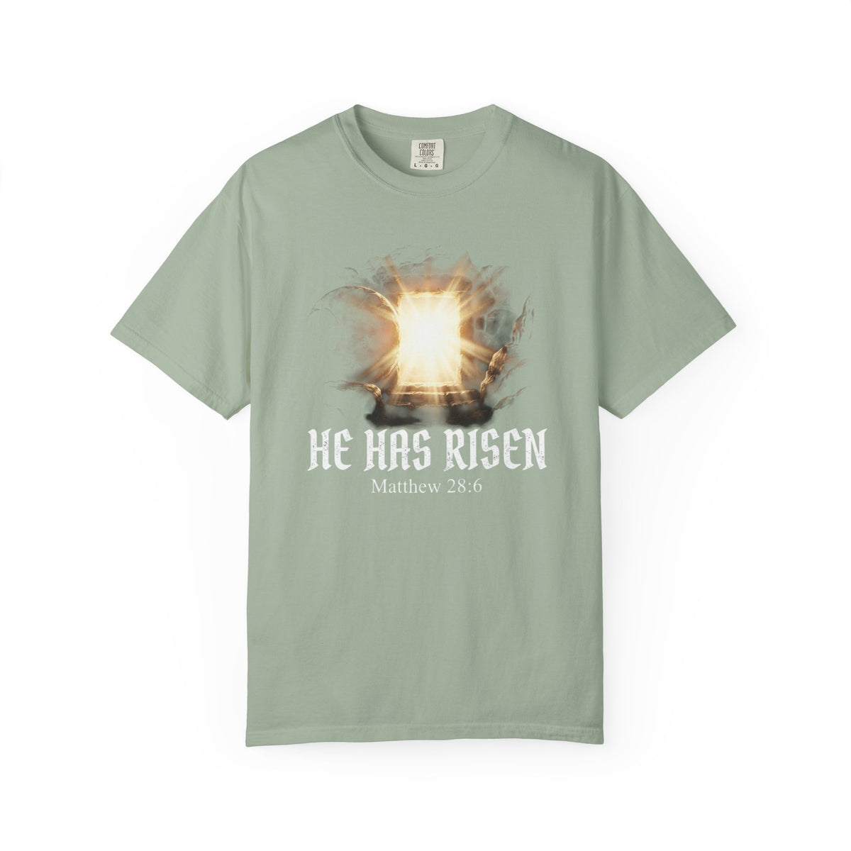 Angel Gateway T-Shirt — Fiery Winged Guardian Graphic Tee