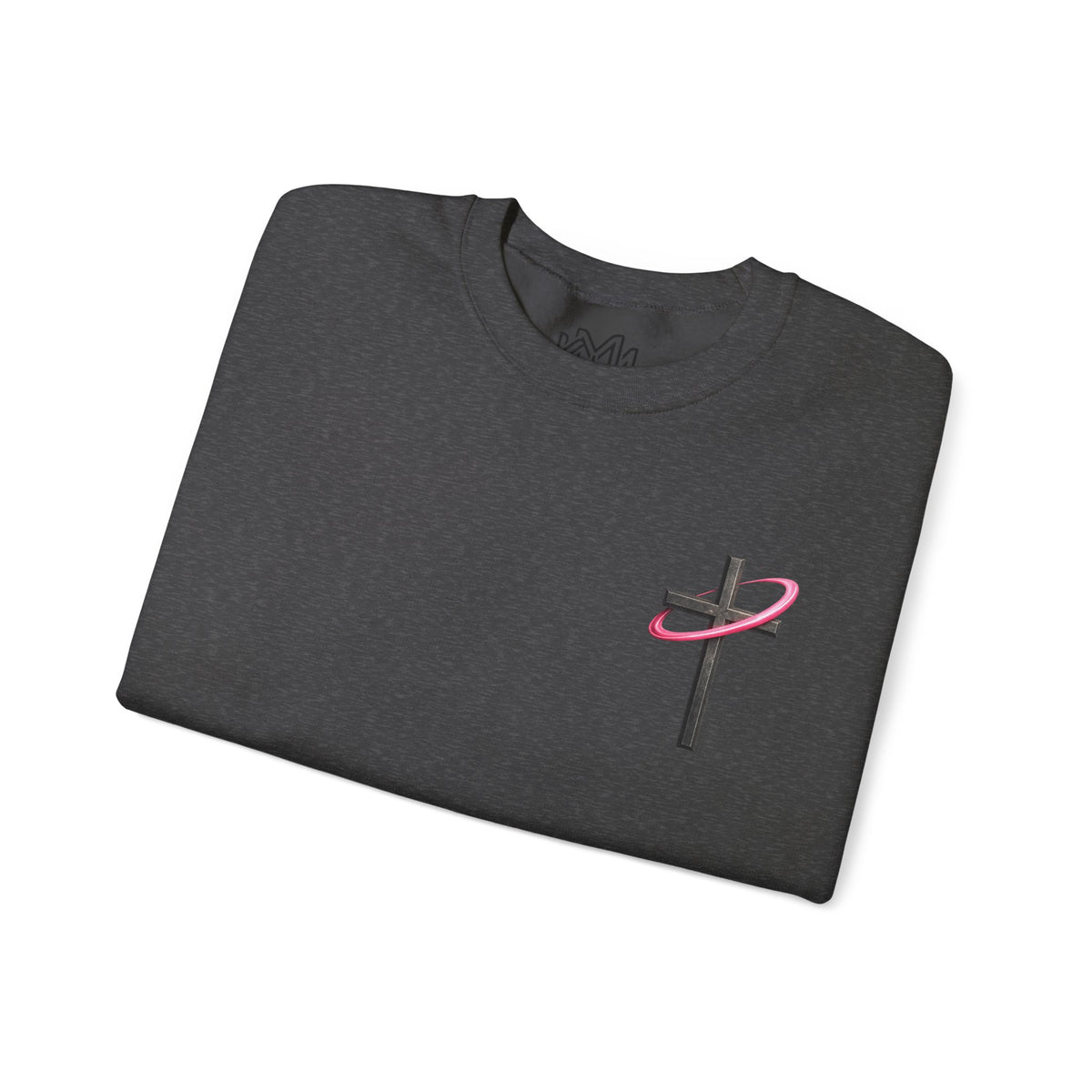 Christian Crewneck Sweatshirt — “With God All Things Are Possible” Inspirational Pullover