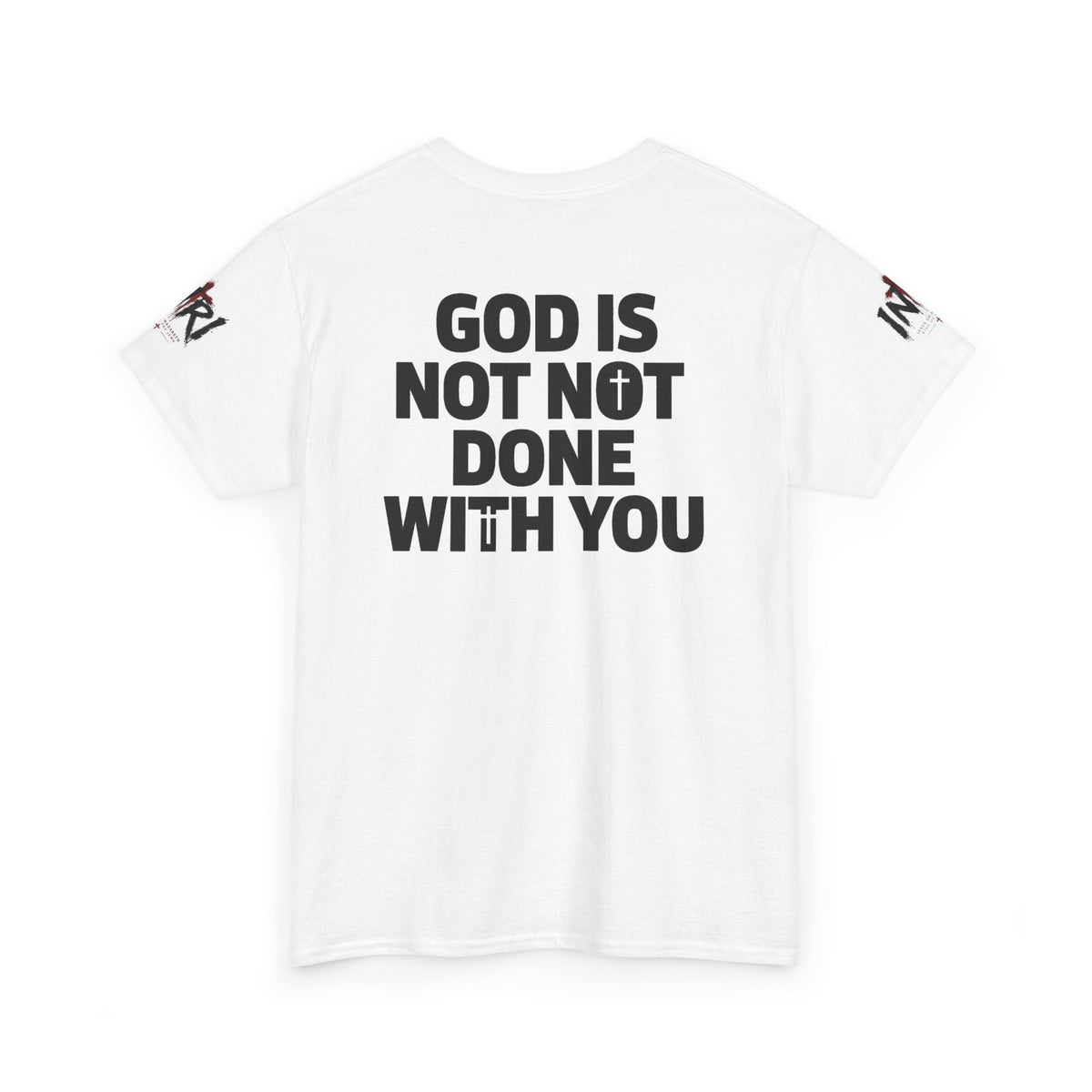 Armor of God T-Shirt — "God Is Not Done With You" Christian Faith Tee