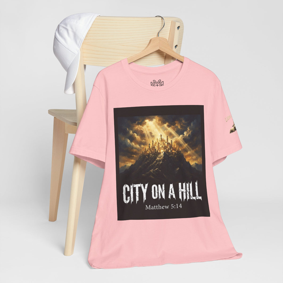 City on a Hill T-Shirt — Matthew 5:14 Christian Faith Tee