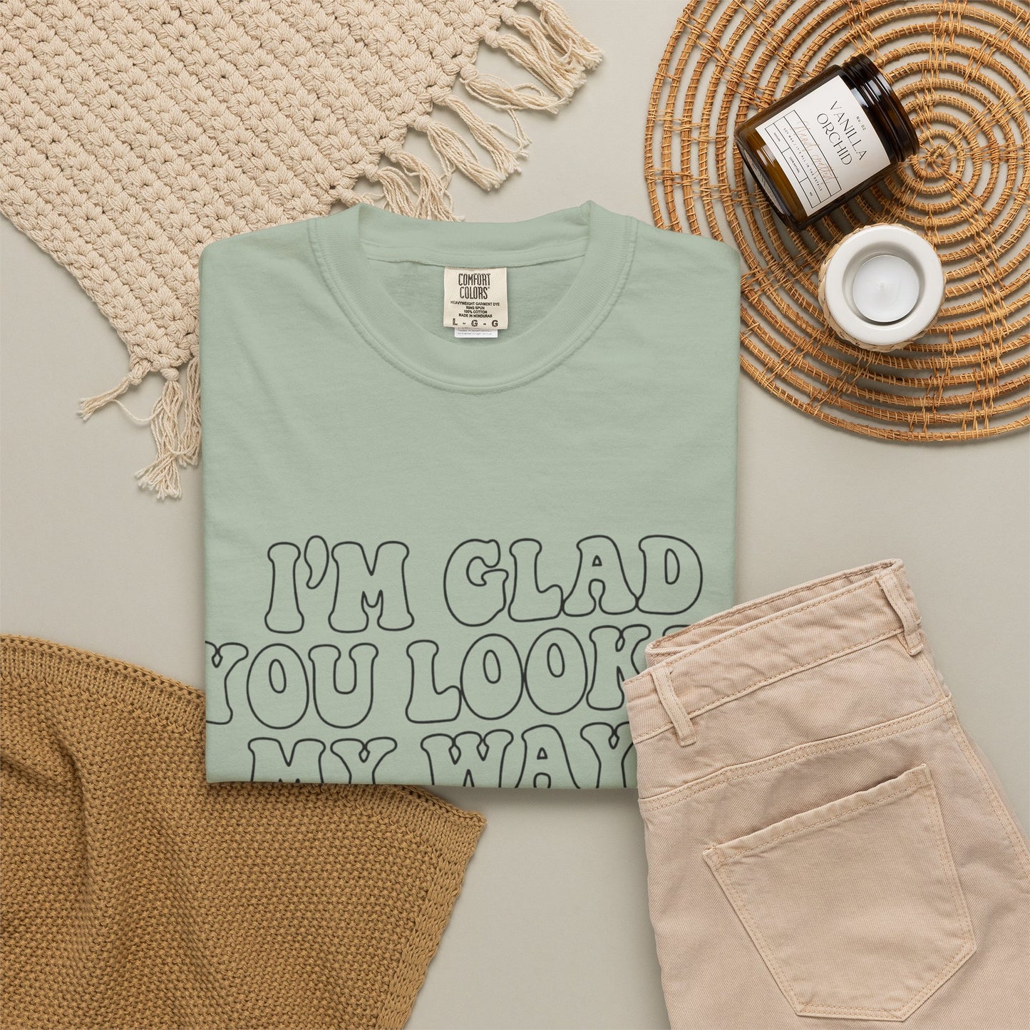 Jesus Loves You T-Shirt — “I’m Glad You Looked My Way… Because Jesus Loves You” Christian Tee