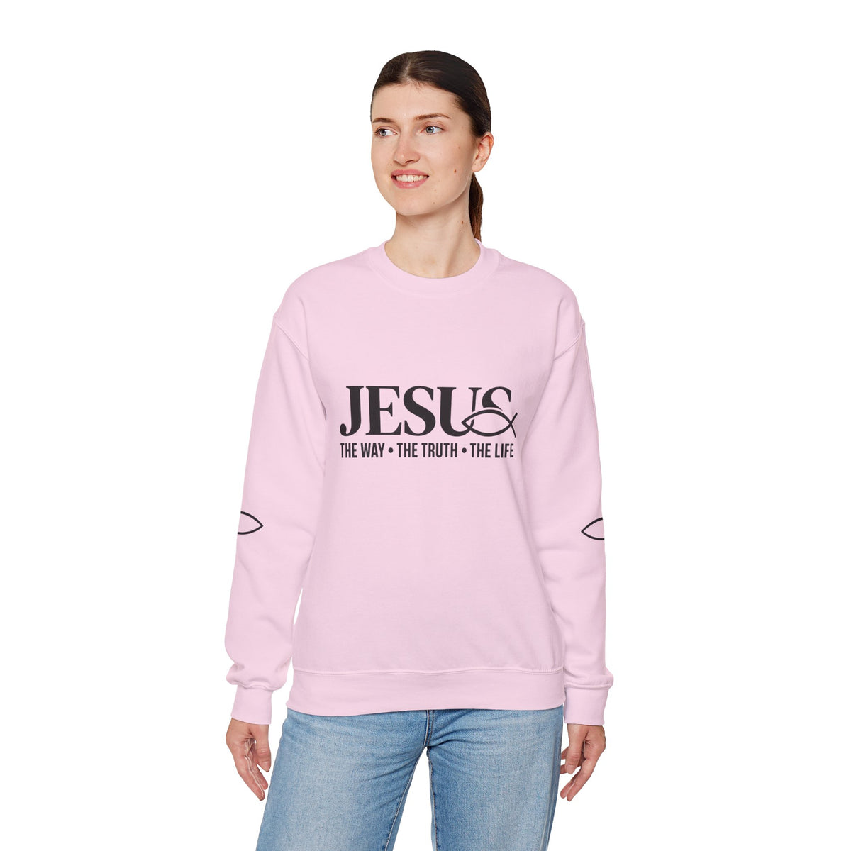 Jesus 'The Way • The Truth • The Life' Crewneck Sweatshirt