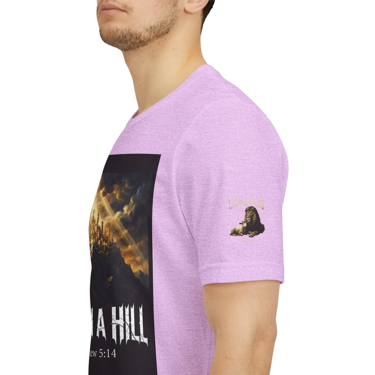City on a Hill T-Shirt — Matthew 5:14 Christian Faith Tee