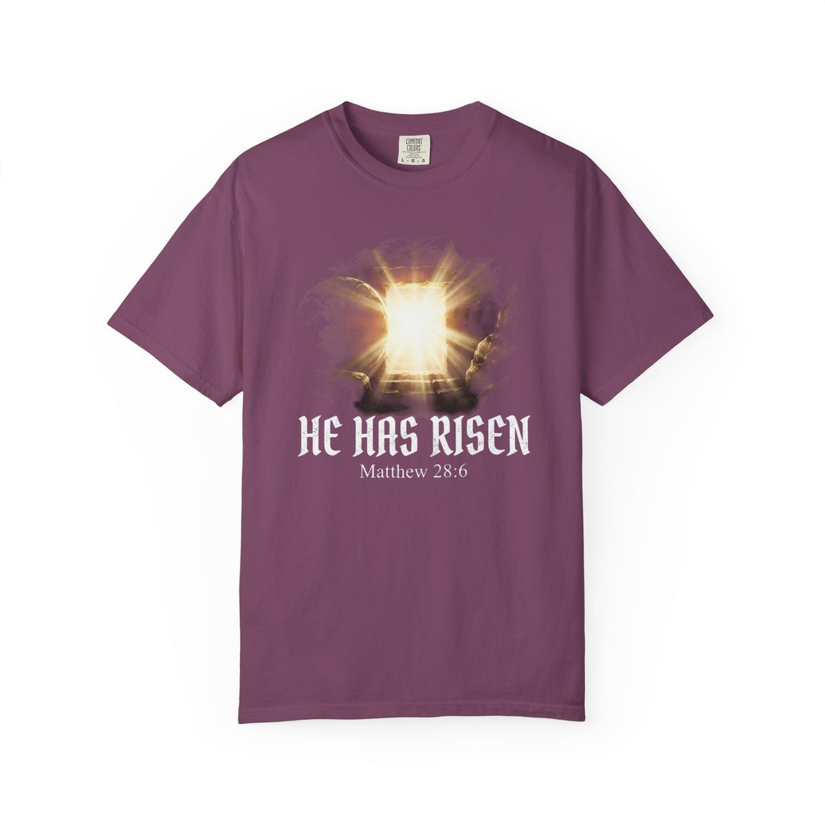 Angel Gateway T-Shirt — Fiery Winged Guardian Graphic Tee