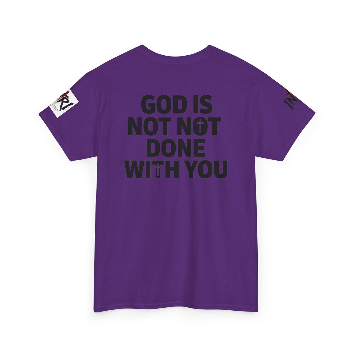 Armor of God T-Shirt — "God Is Not Done With You" Christian Faith Tee