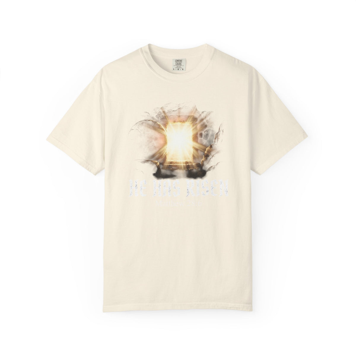 Angel Gateway T-Shirt — Fiery Winged Guardian Graphic Tee