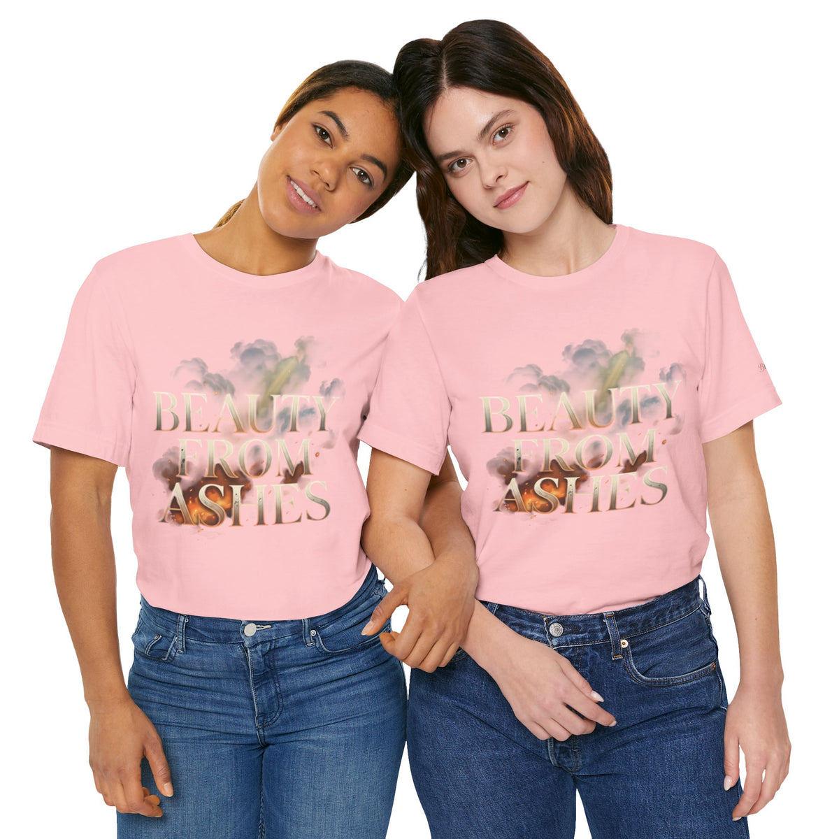 Beauty From Ashes Floral Tee