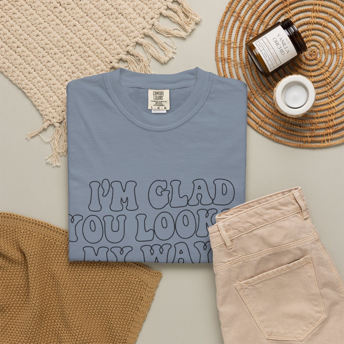 Jesus Loves You T-Shirt — “I’m Glad You Looked My Way… Because Jesus Loves You” Christian Tee