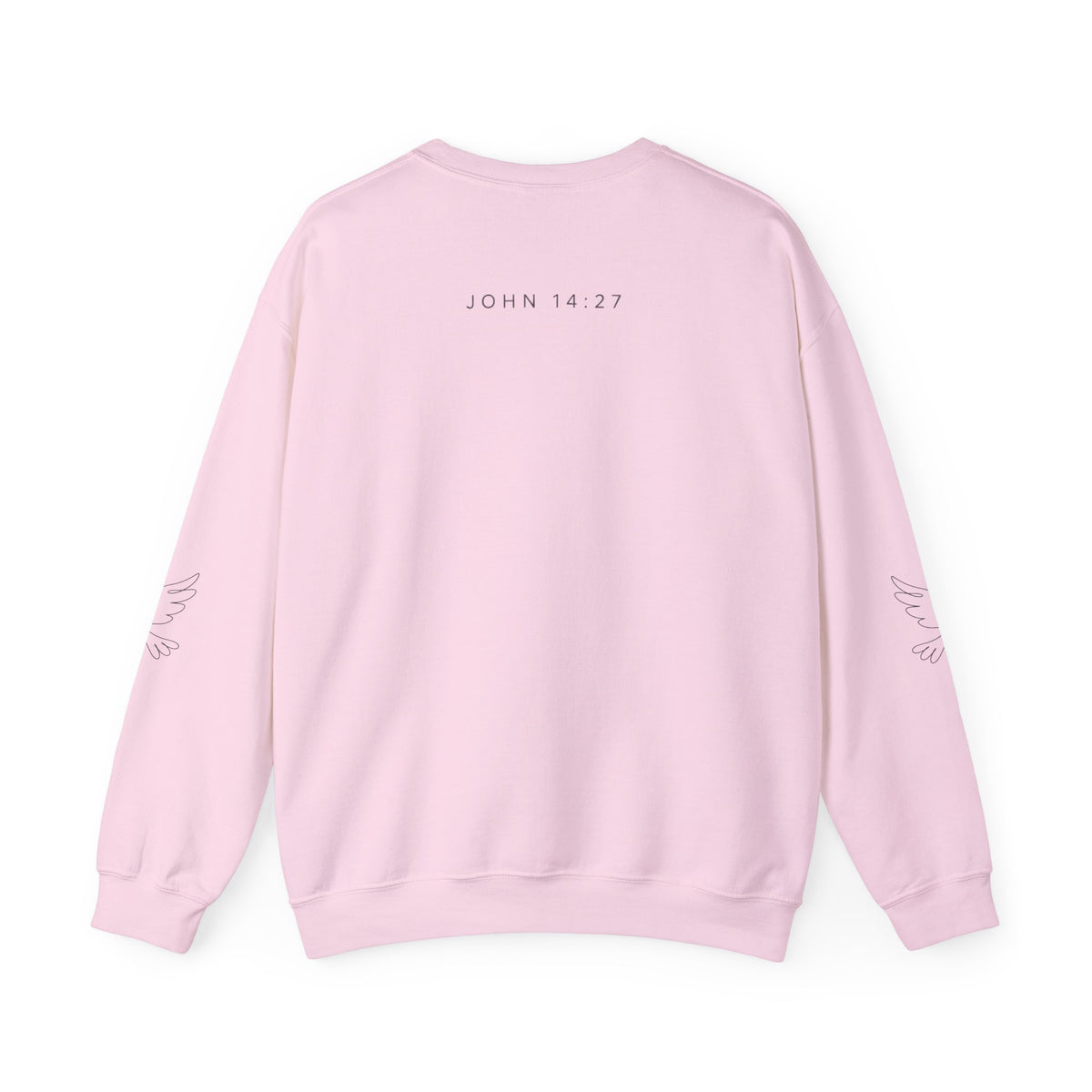 Peace I Leave Crewneck Sweatshirt — Dove & John 14:27 Inspirational Sweatshirt