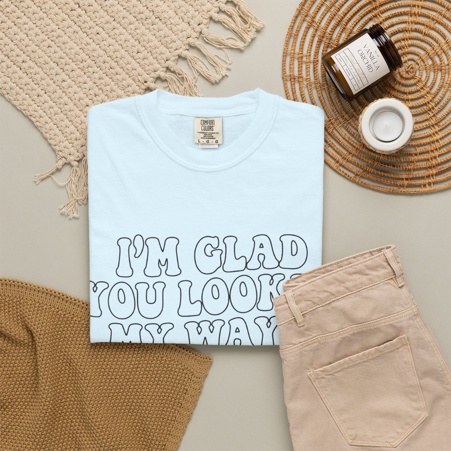 Jesus Loves You T-Shirt — “I’m Glad You Looked My Way… Because Jesus Loves You” Christian Tee