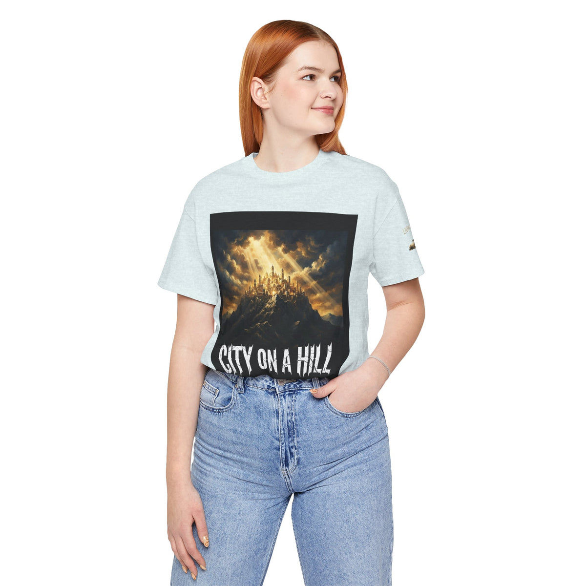 City on a Hill T-Shirt — Matthew 5:14 Christian Faith Tee