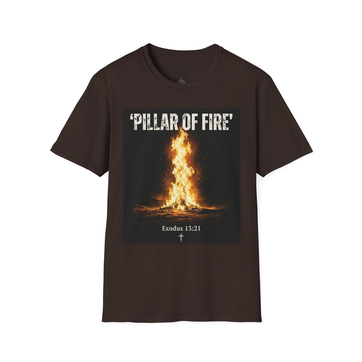 Pillar of Fire T‑Shirt — Biblical Exodus 13:21 Inspirational Faith Tee