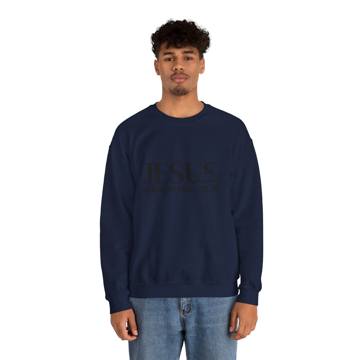 Jesus 'The Way • The Truth • The Life' Crewneck Sweatshirt