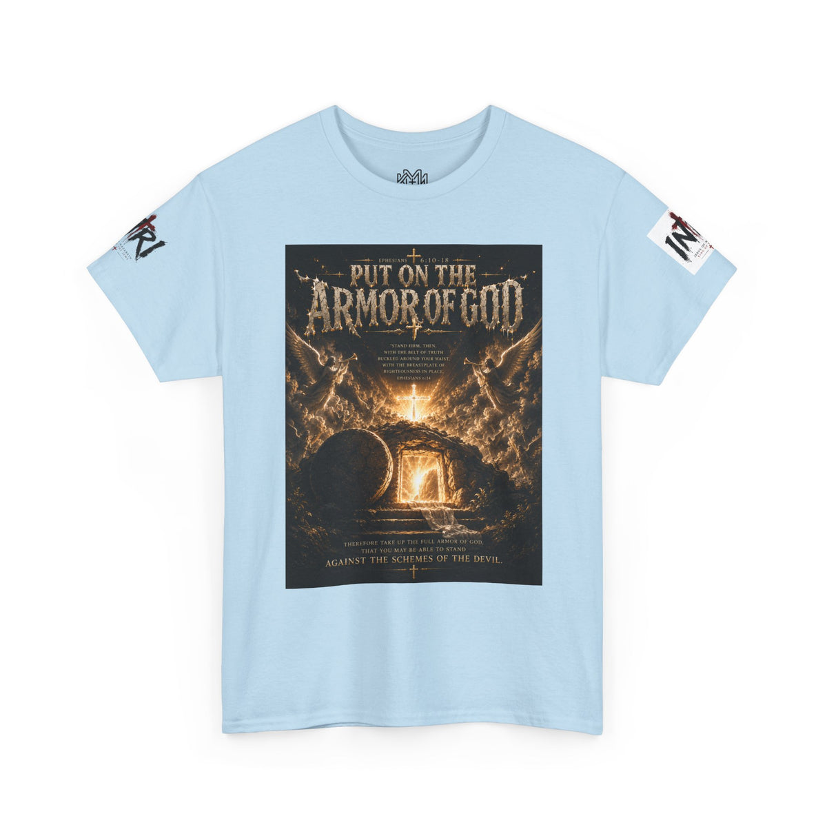 Armor of God T-Shirt — "God Is Not Done With You" Christian Faith Tee