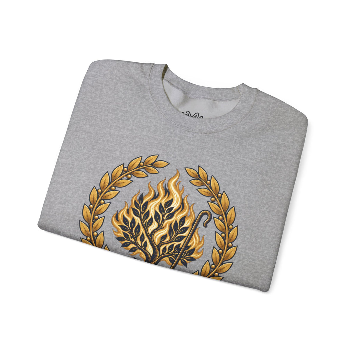 Crewneck Sweatshirt — "I Am Who I Am" Exodus 3:14 Inspirational Pullover