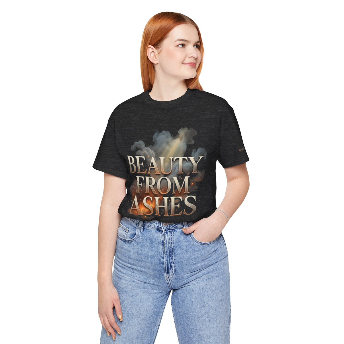 Beauty From Ashes Floral Tee
