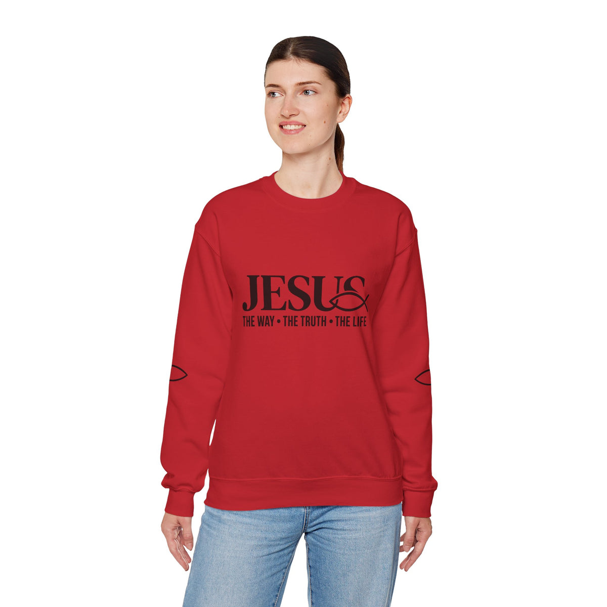 Jesus 'The Way • The Truth • The Life' Crewneck Sweatshirt