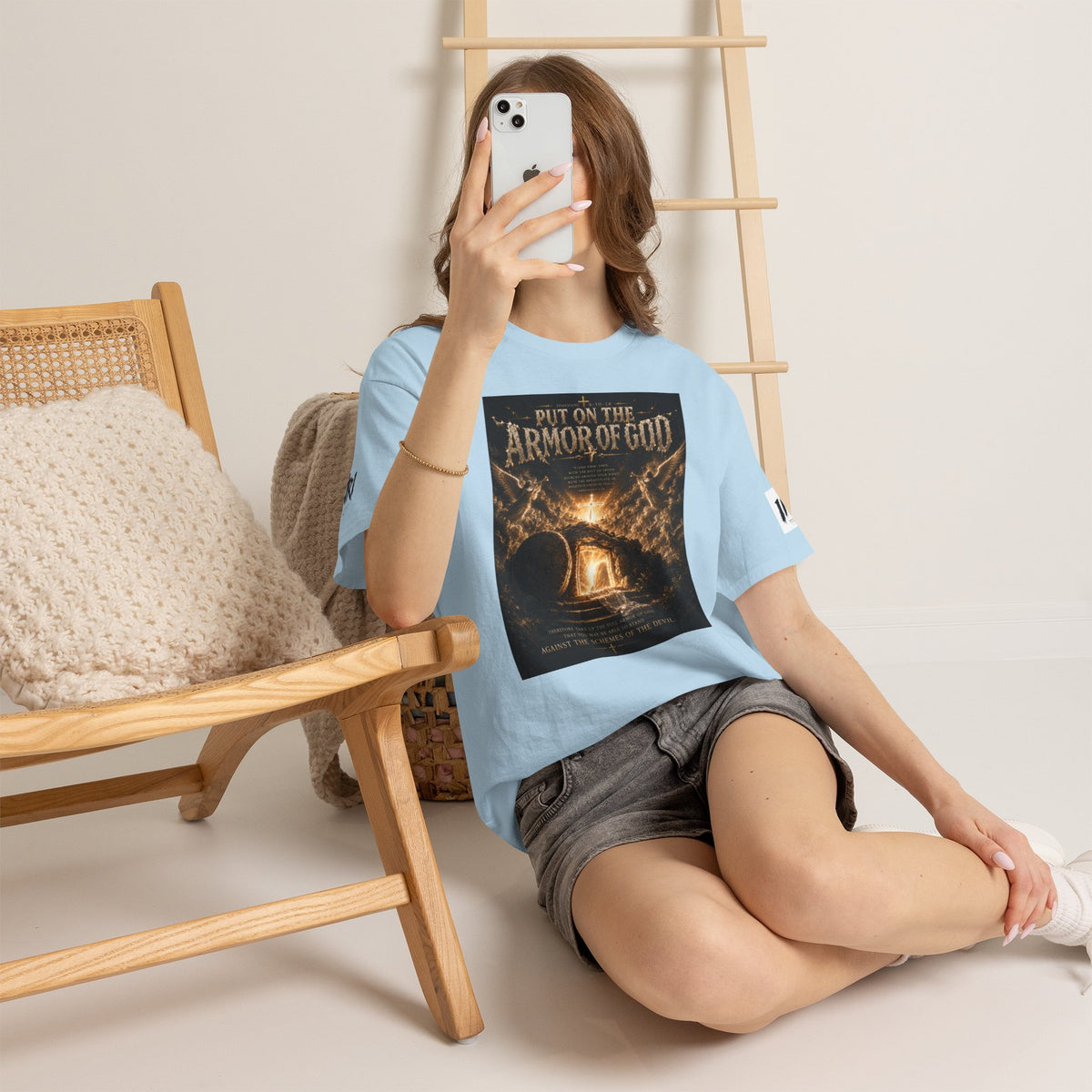Armor of God T-Shirt — "God Is Not Done With You" Christian Faith Tee
