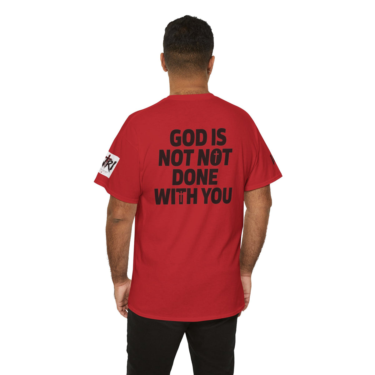 Armor of God T-Shirt — "God Is Not Done With You" Christian Faith Tee