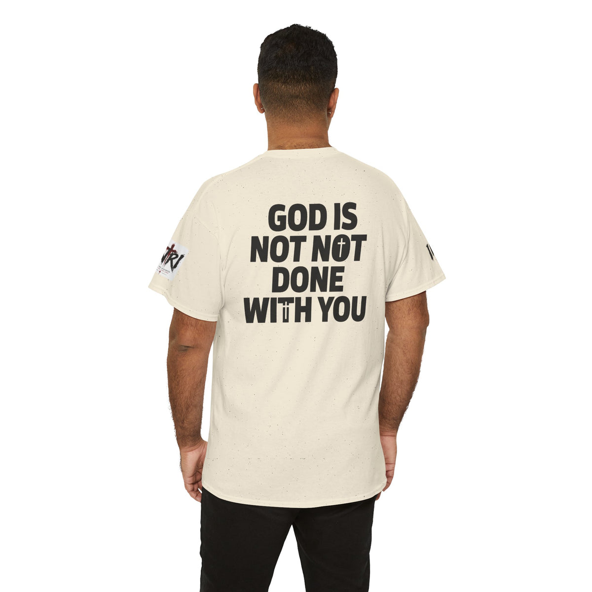Armor of God T-Shirt — "God Is Not Done With You" Christian Faith Tee