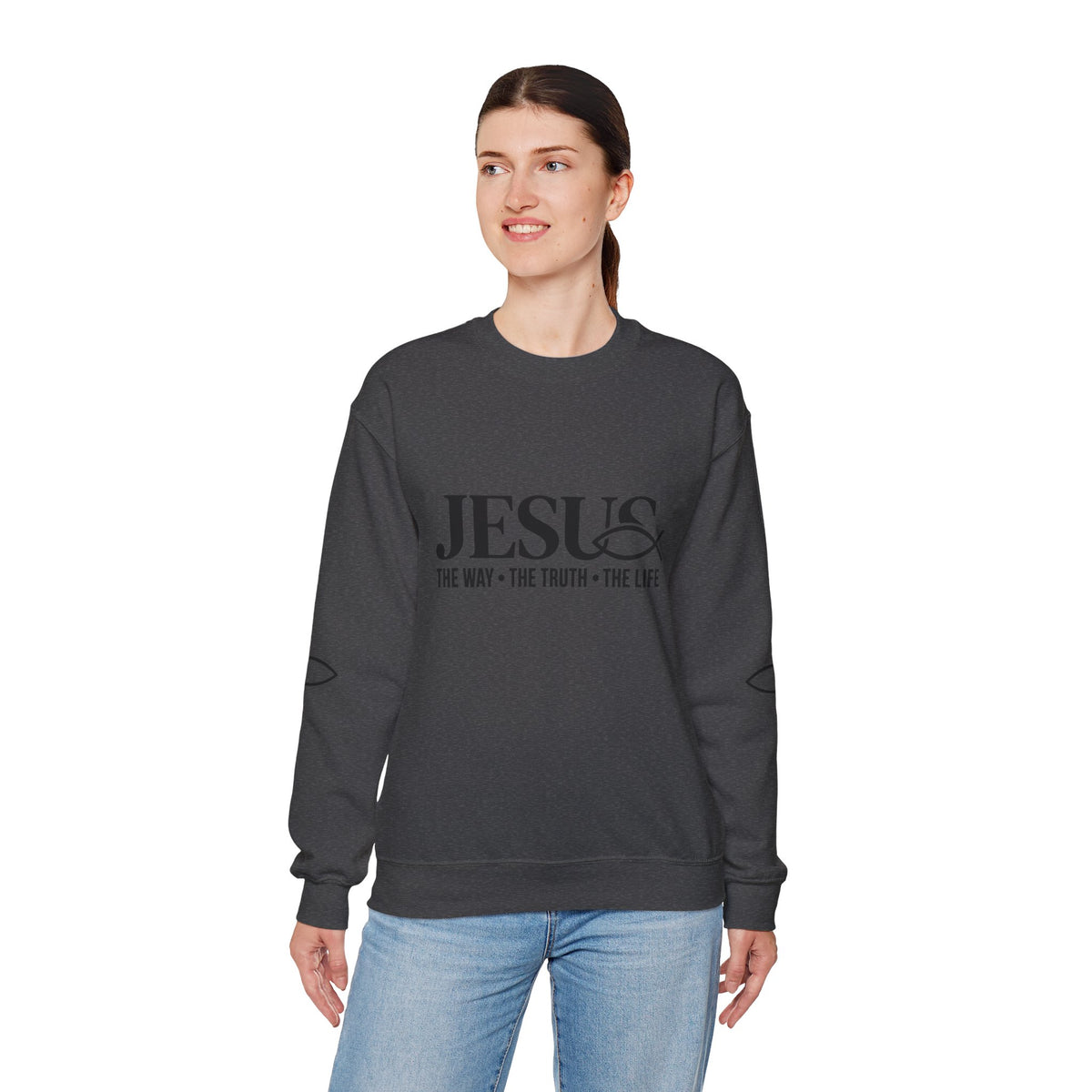 Jesus 'The Way • The Truth • The Life' Crewneck Sweatshirt