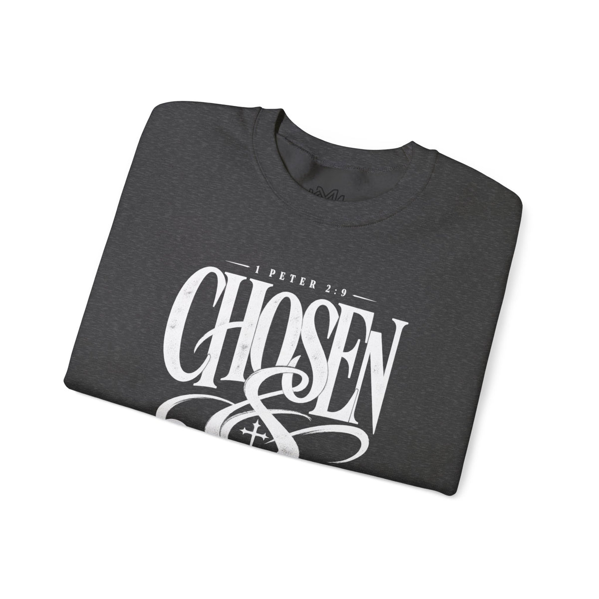 Chosen & Called Crewneck Sweatshirt — Christian Faith Apparel, 'A Royal Priesthood' Gospel Pullover