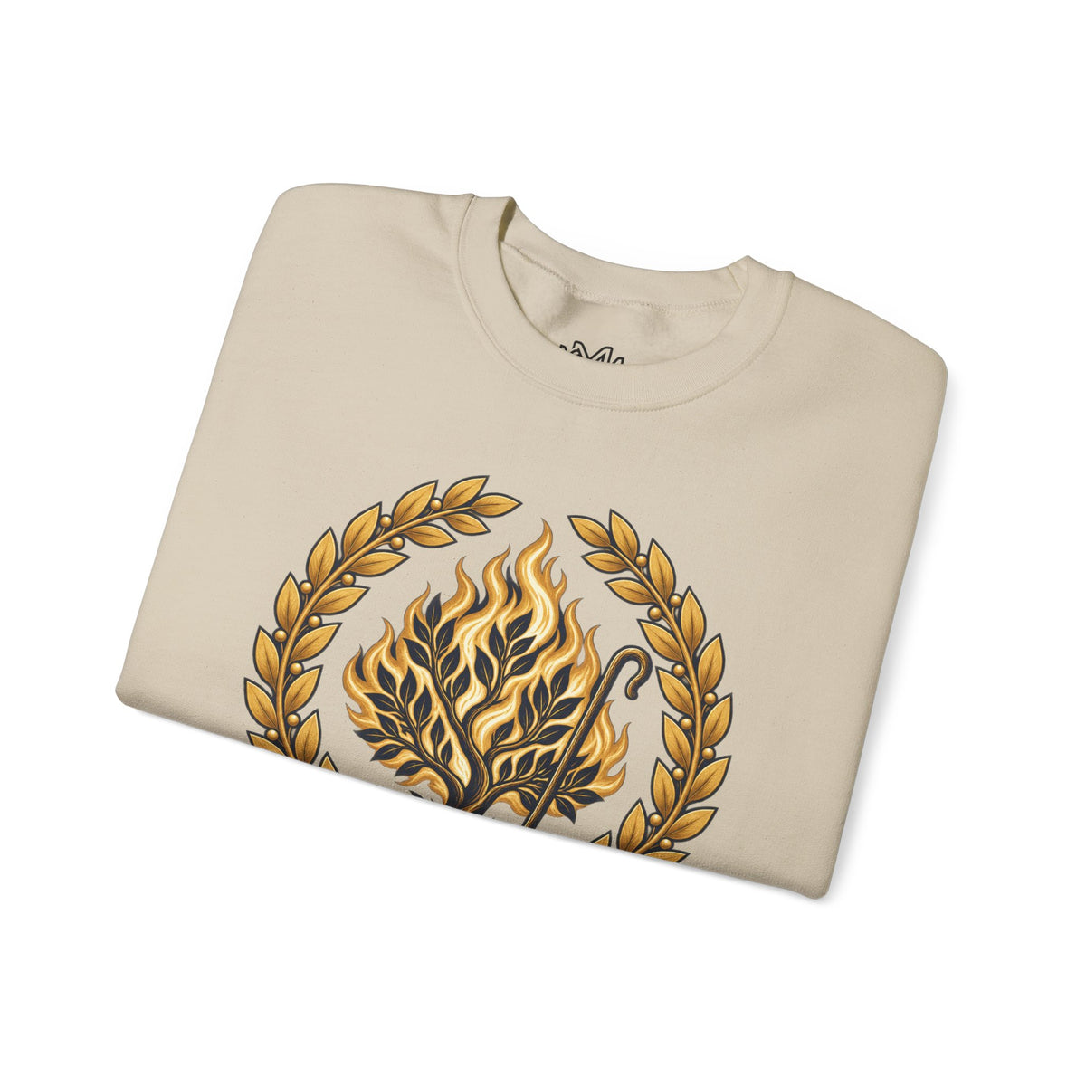 Crewneck Sweatshirt — "I Am Who I Am" Exodus 3:14 Inspirational Pullover